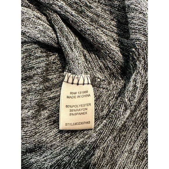 altar'd‎ state Tunic Dress Black Gray Size Small Long Sleeve - Picture 10 of 11